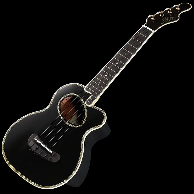 Shimo Guitars Black Surf Concertの画像